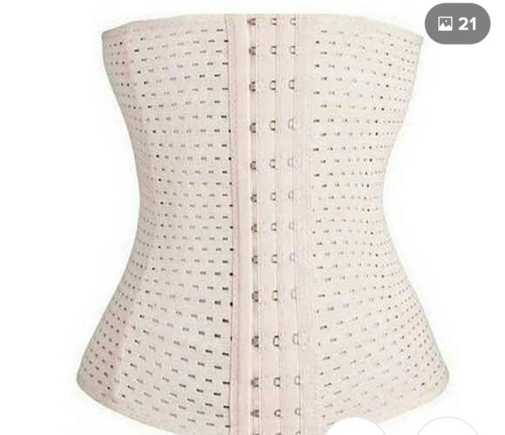 co. stevig CORSET in beige kleur (M/L), Onbekend, Verzenden, Beige, Body of Korset