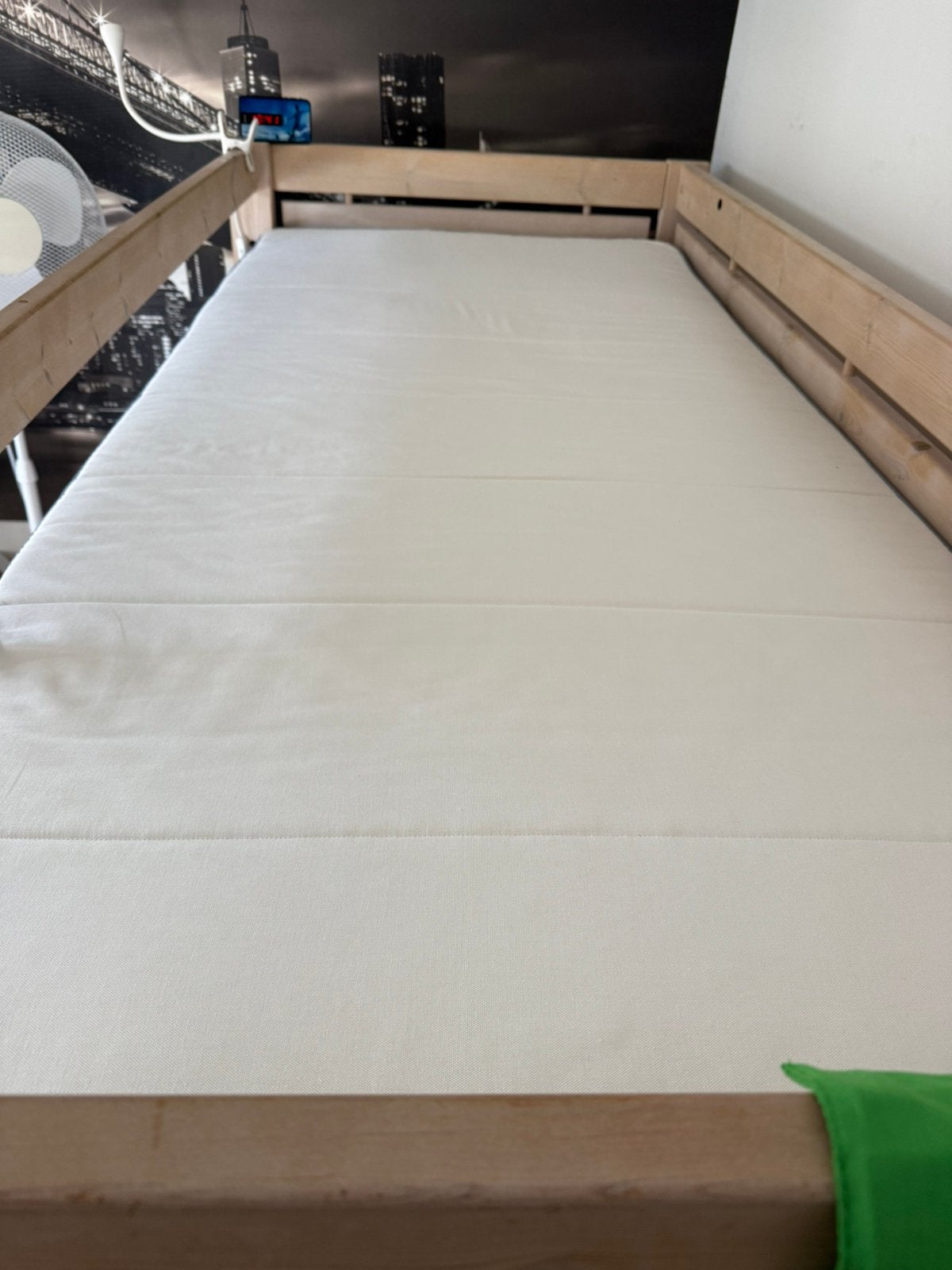 Ikea Vestmarka matras ZGAN 90 x 200 cm, Ophalen, Zo goed als nieuw, Eenpersoons, 90 cm