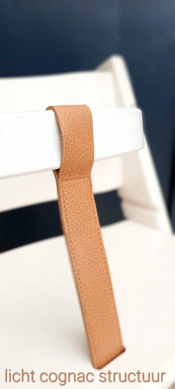 Handgemaakt leertje Stokke Tripp Trapp/Dapper gratis verzend, Ophalen of Verzenden, Nieuw, Meegroeistoel, Gordel(s)