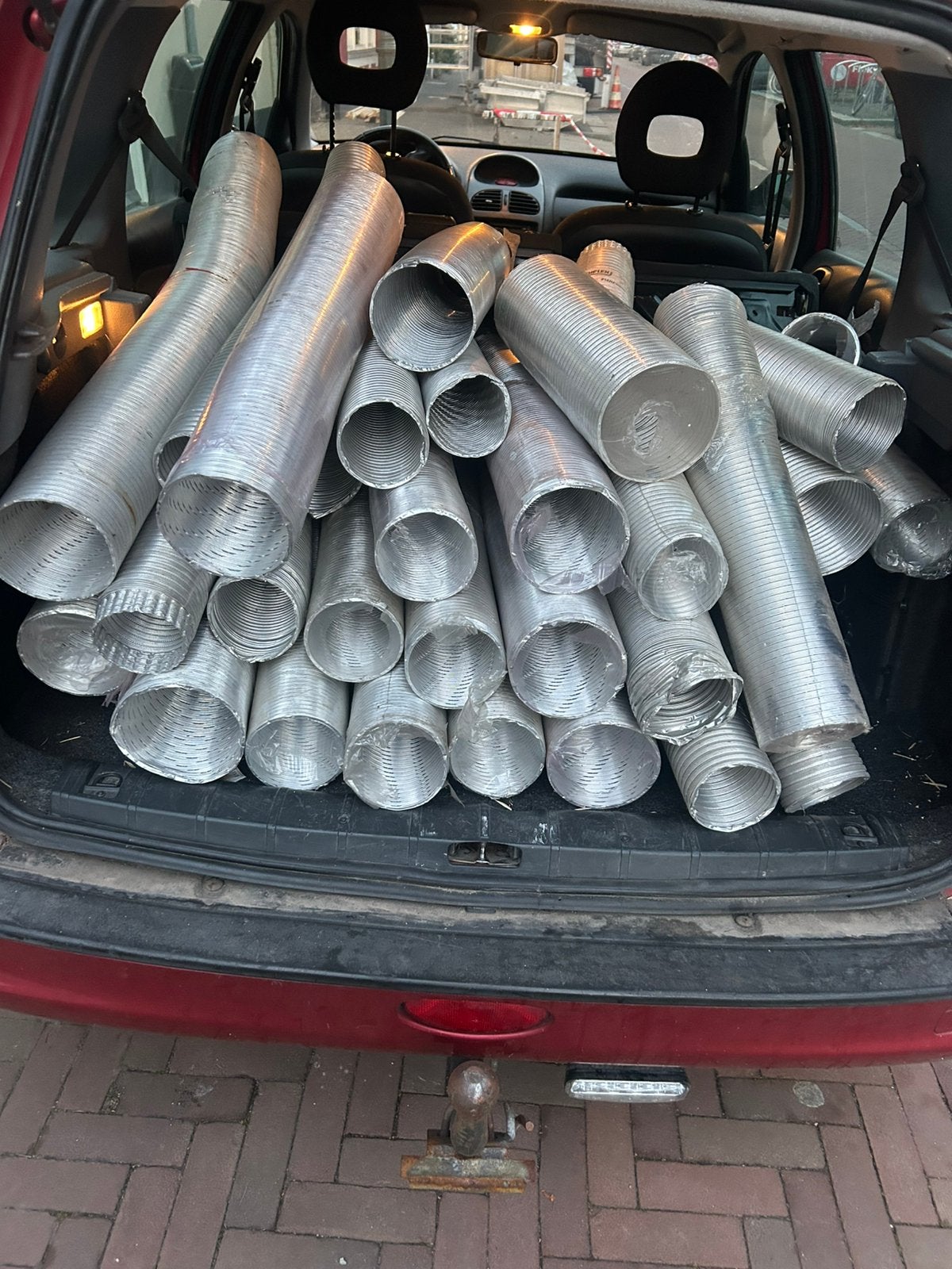 Aluminium buizen voor kunstenaar, Ophalen, Overige typen, Aluminium, Zo goed als nieuw