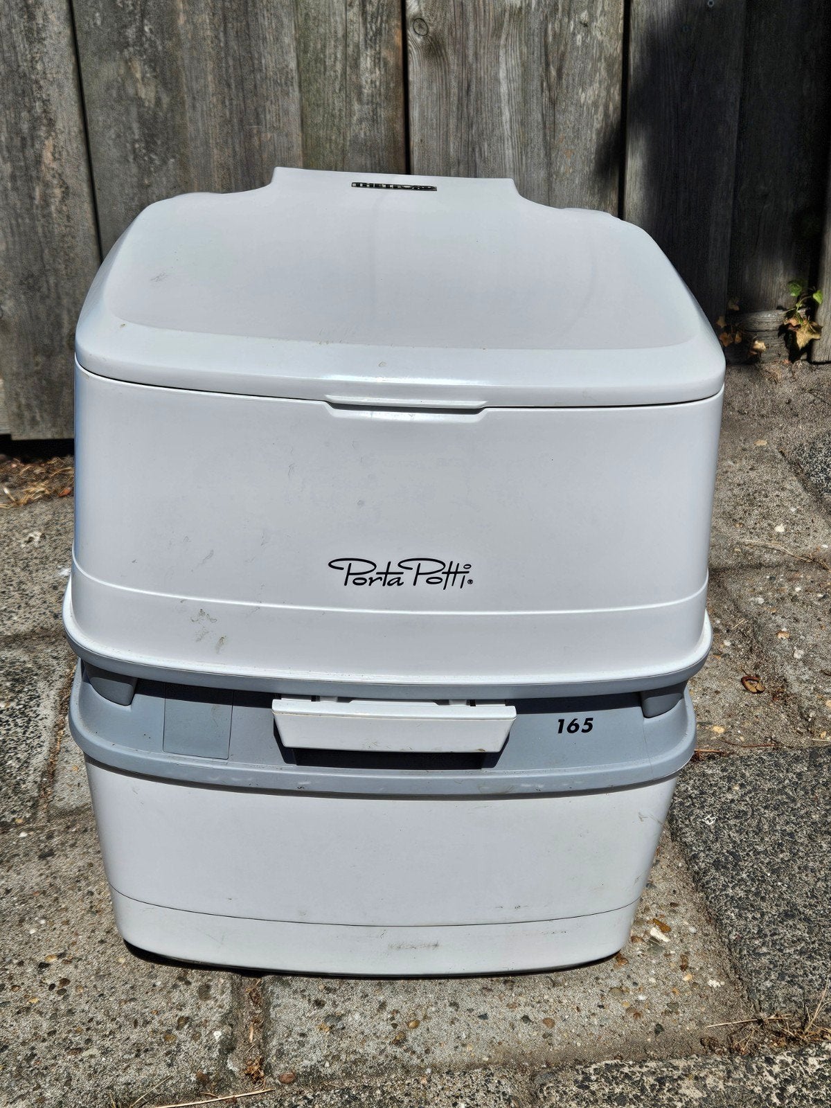 Porta Potti 165 draagbaar toilet - Ideaal voor camping, Ophalen, Gebruikt