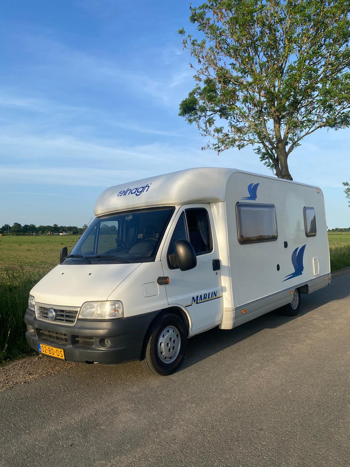 Camper Fiat Ducato 2.8 JTD Elnagh Marlin, Ringverwarming, Fiat, 6 tot 7 meter, Particulier