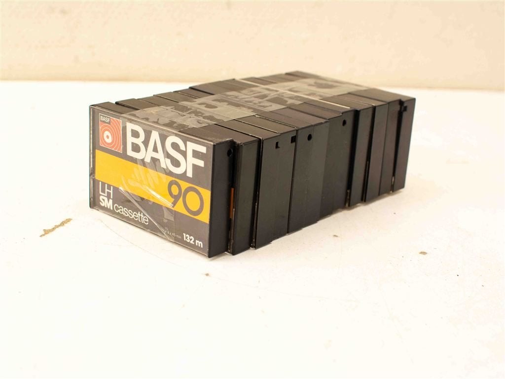 12 BASF cassettebandjes 38311, Ophalen of Verzenden, Gebruikt, Overige genres, 1 bandje