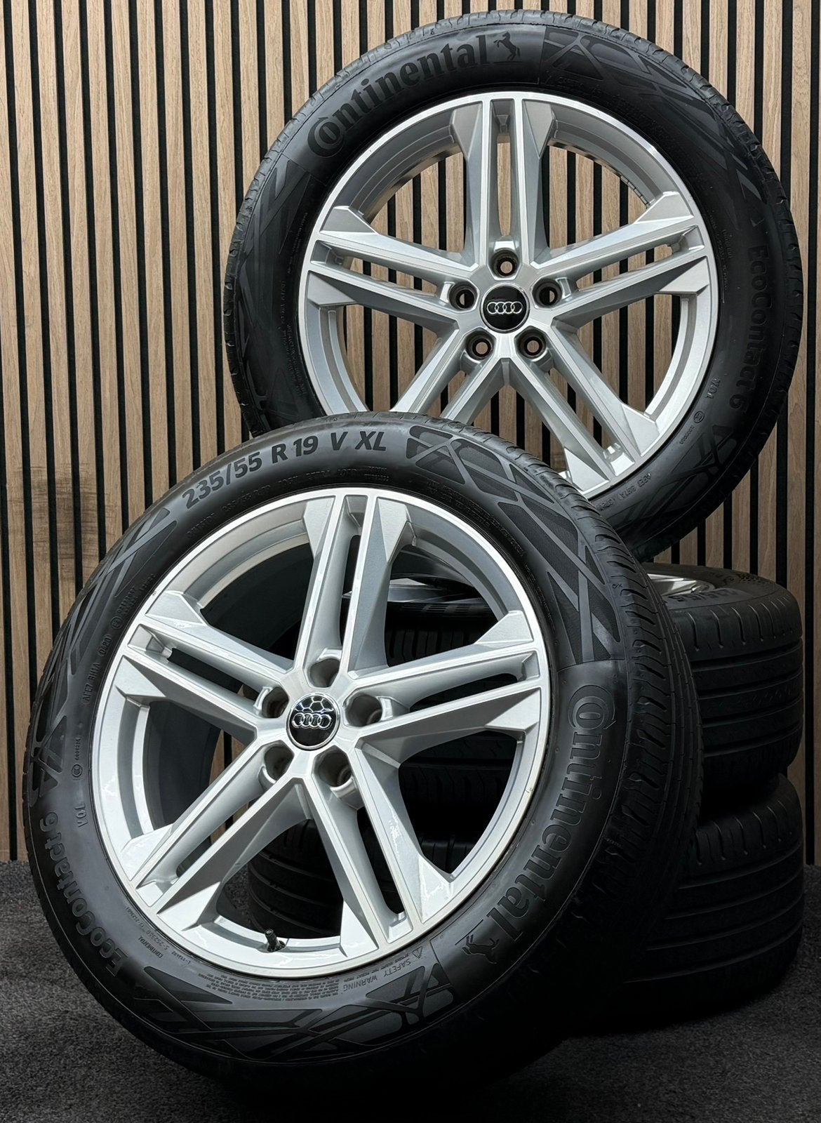 Originele 19 inch Audi Q5 SQ5 80A 5x112 ET39 Continental, ., Banden en Velgen, 235 mm, .