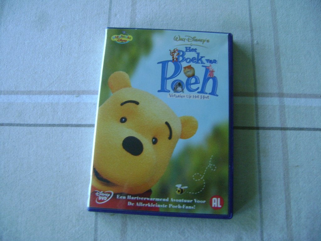 Dvd Het boek van Poeh.(zie omschrijving), Europees, Animatie, Alle leeftijden, Nederlands
