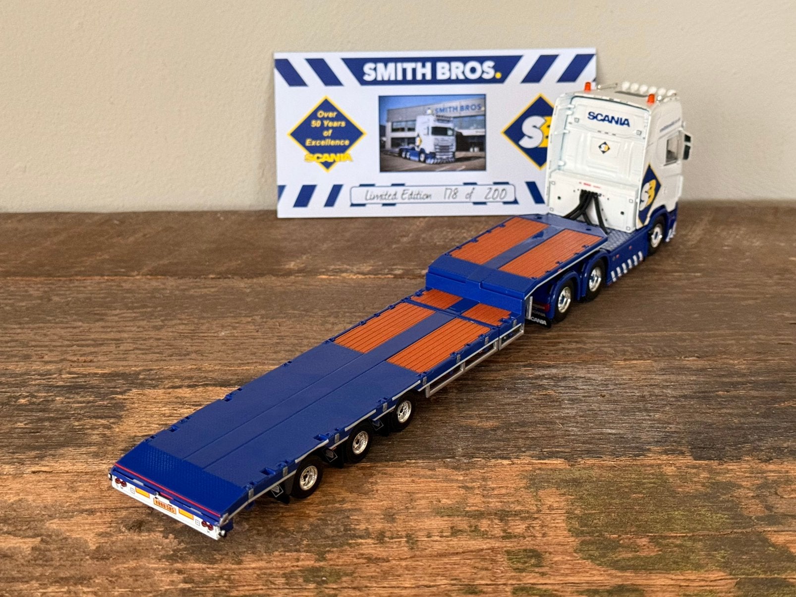 WSI - Scania next gen Smith Bros, Hobby en Vrije tijd, Ophalen of Verzenden, Zo goed als nieuw, Bus of Vrachtwagen, Wsi