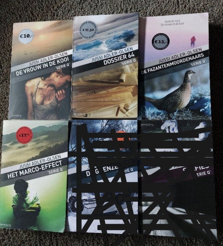 Jussi Adler-Olsen boeken Serie Q, Ophalen of Verzenden, Zo goed als nieuw