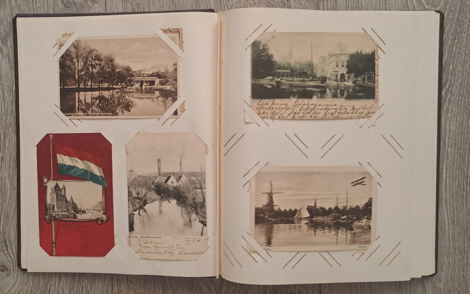 Album ansichtkaarten Amsterdam, Haarlem e.o., Verzenden, Voor 1920, Noord-Holland