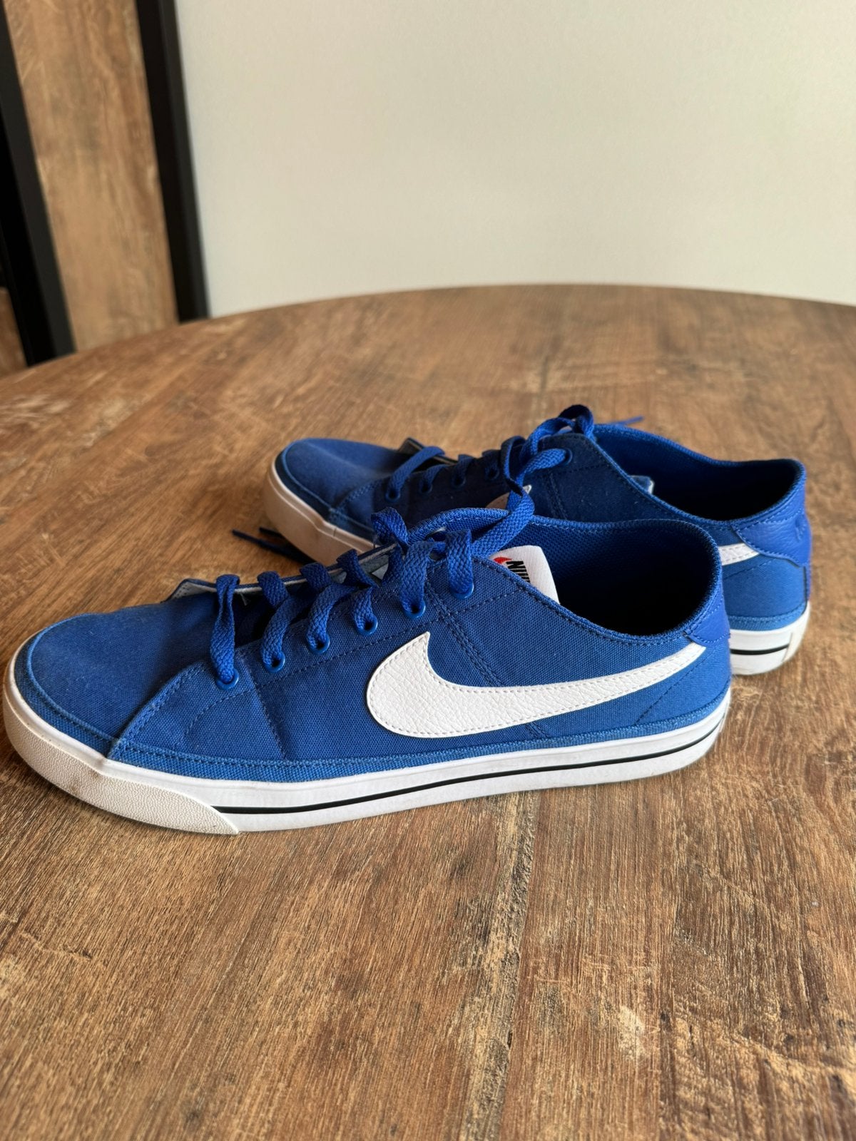 Nike sneakers - blauw - maat 45, Ophalen, Zo goed als nieuw, Blauw