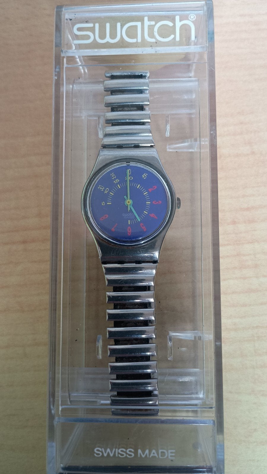 Vintage Swatch Lady-Flex Freeway LY-100, Ophalen, Zo goed als nieuw, Staal, Swatch