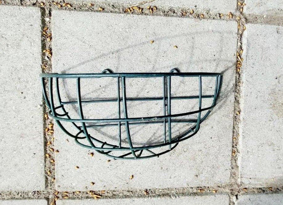 Metalen plantenmand voor aan de muur - 25x13 cm, Minder dan 30 cm, Minder dan 60 cm, Nieuw, Ophalen of Verzenden