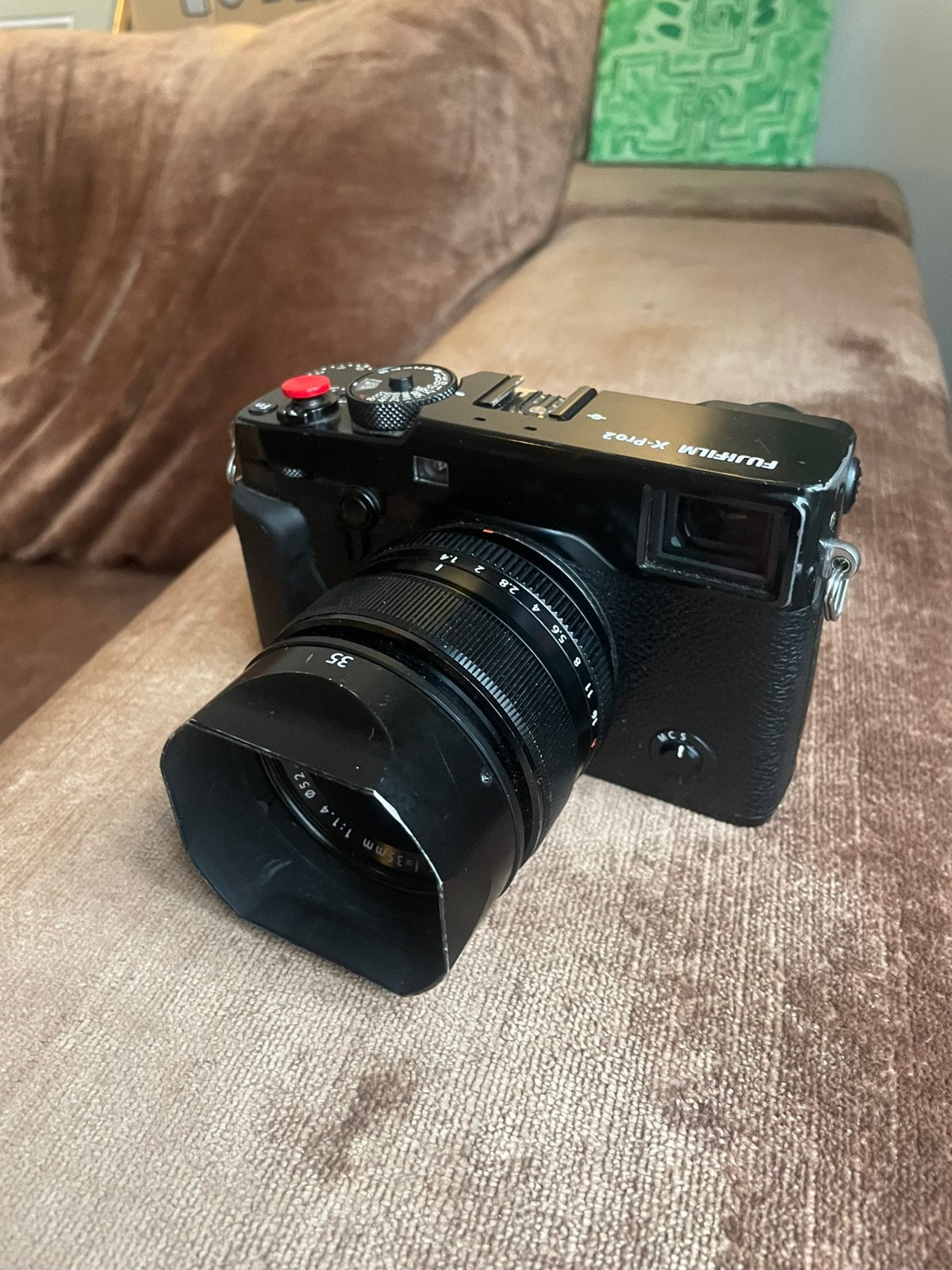 Fujifilm xpro-2 met xf 35mm f1.4 lens, Ophalen of Verzenden, Zo goed als nieuw, Fuji, Geen optische zoom