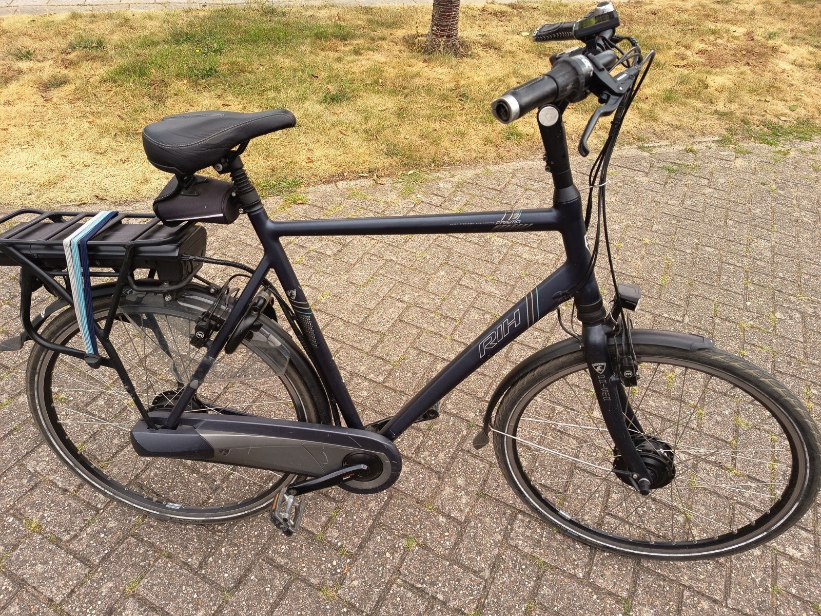 Rih Prisma elektrische fiets H65, Fietsen en Brommers, Elektrische fietsen, Zo goed als nieuw, 59 cm of meer, 50 km per accu of meer