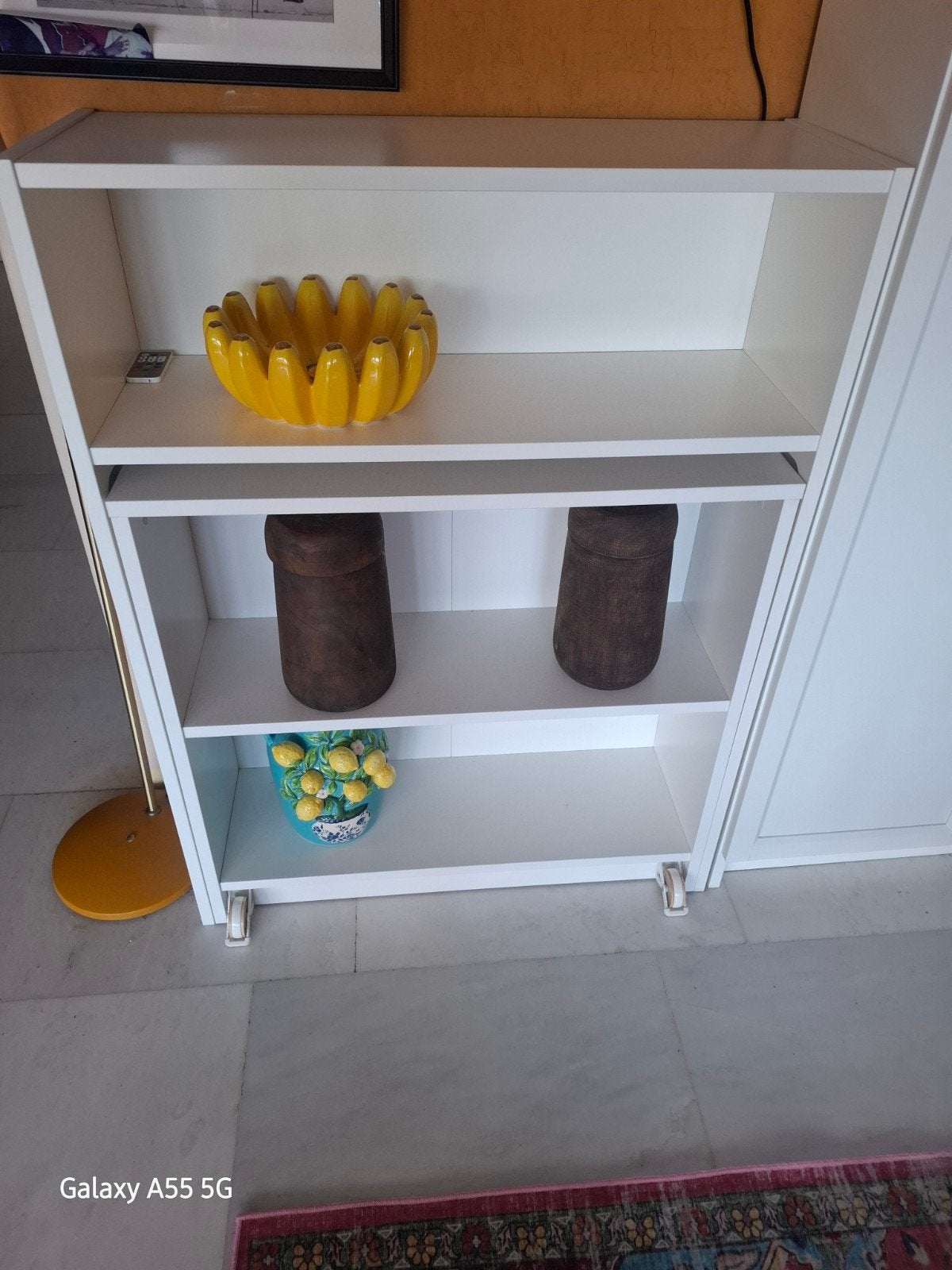Billy uitschuifbaar bureau wit - zo goed als nieuw, Ophalen, Opbergruimte, Zo goed als nieuw, IKEA