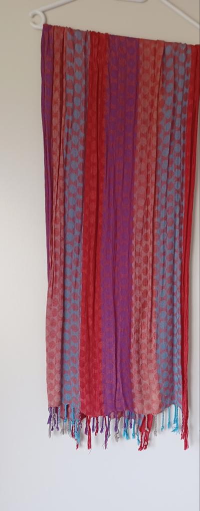 Prachtige sier sjaal 60 x 170 cm, Ophalen of Verzenden, Zo goed als nieuw, Sjaal