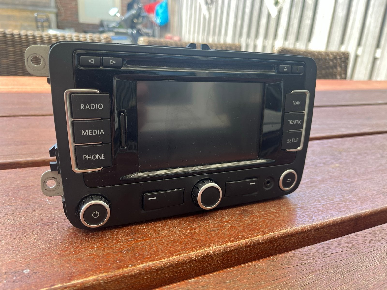 VW Golf 6 RNS310 Auto Radio Navigatie Systeem, Auto diversen, Autoradio's, Ophalen of Verzenden, Gebruikt