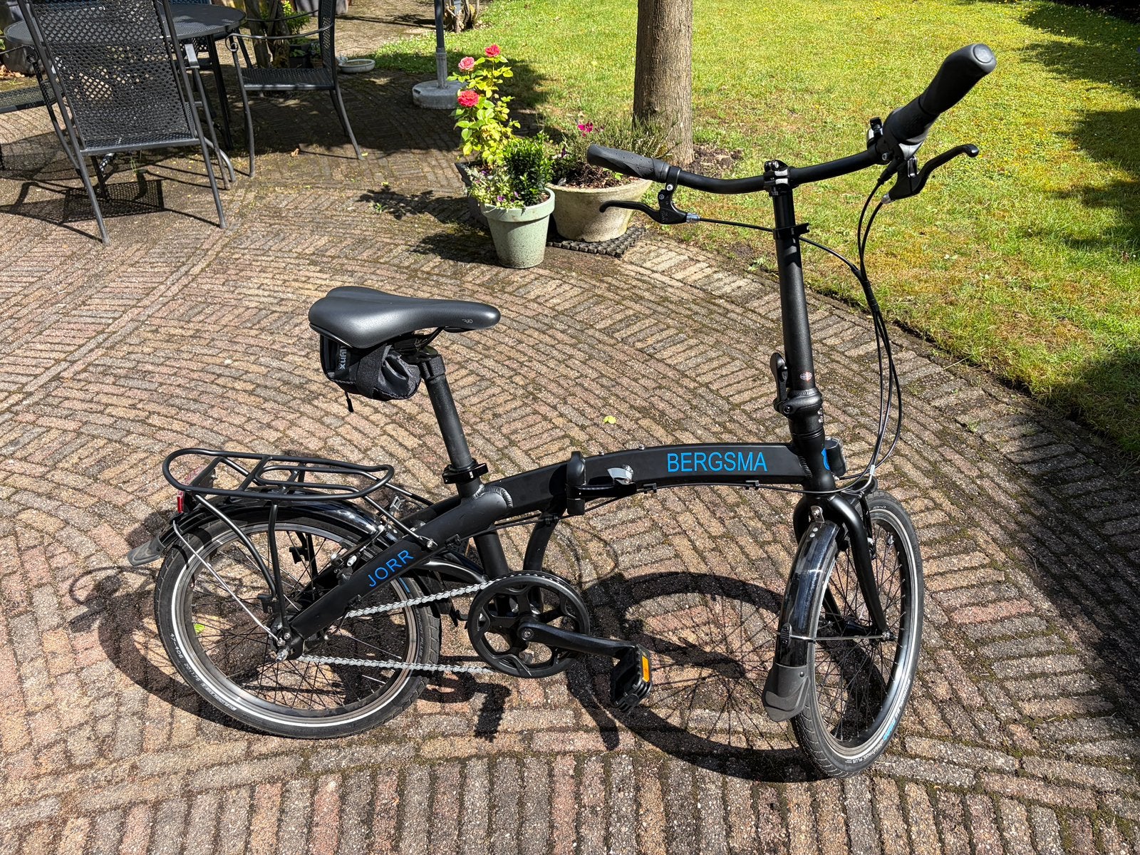 Bergsma Jorr vouwfiets, 20 inch of meer, Velgrem, Versnellingen, Nieuw