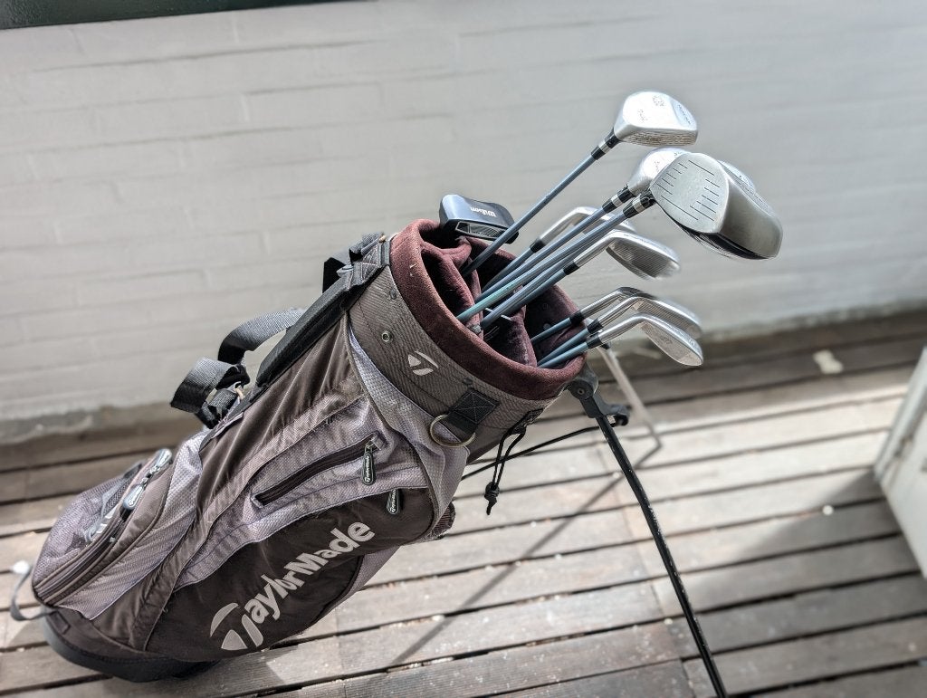 Nicklaus startersset, Taylormade tas., Ophalen, Tas