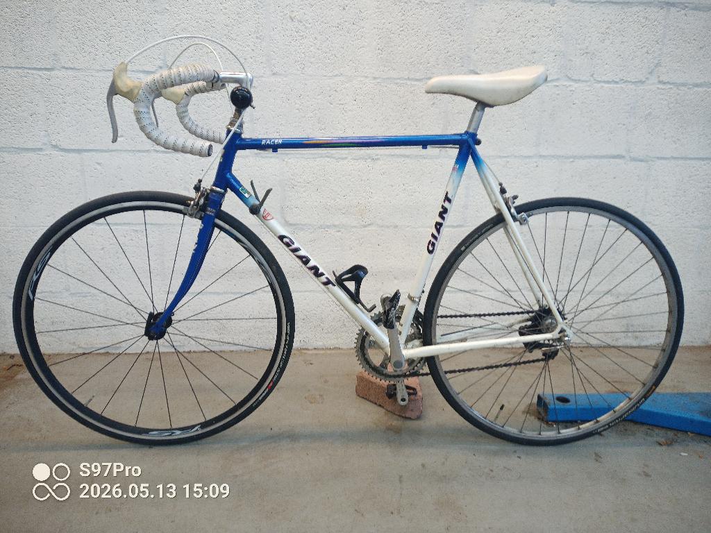 Giant Racer racefiets, Ophalen, Velgrem, Versnellingen, Giant