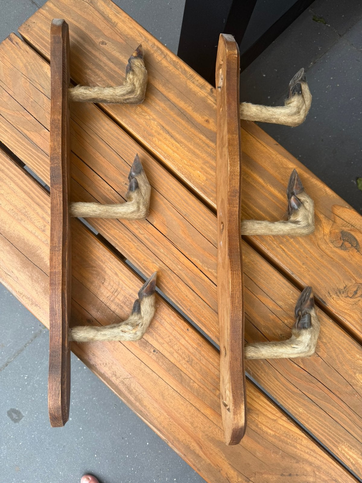 Wandkapstok, Zo goed als nieuw, Minder dan 100 cm, Hout, Ophalen