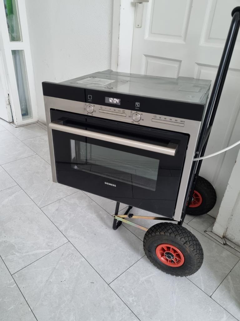 Luxe Siemens Inbouw Combimagnetron 45x60 cm - Z.G.A.N., Minder dan 45 cm, 60 cm of meer, Siemens, Ophalen of Verzenden