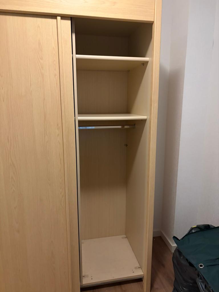 Nette eiken kledingkast, Ophalen of Verzenden, Zo goed als nieuw, 50 tot 75 cm, 150 tot 200 cm