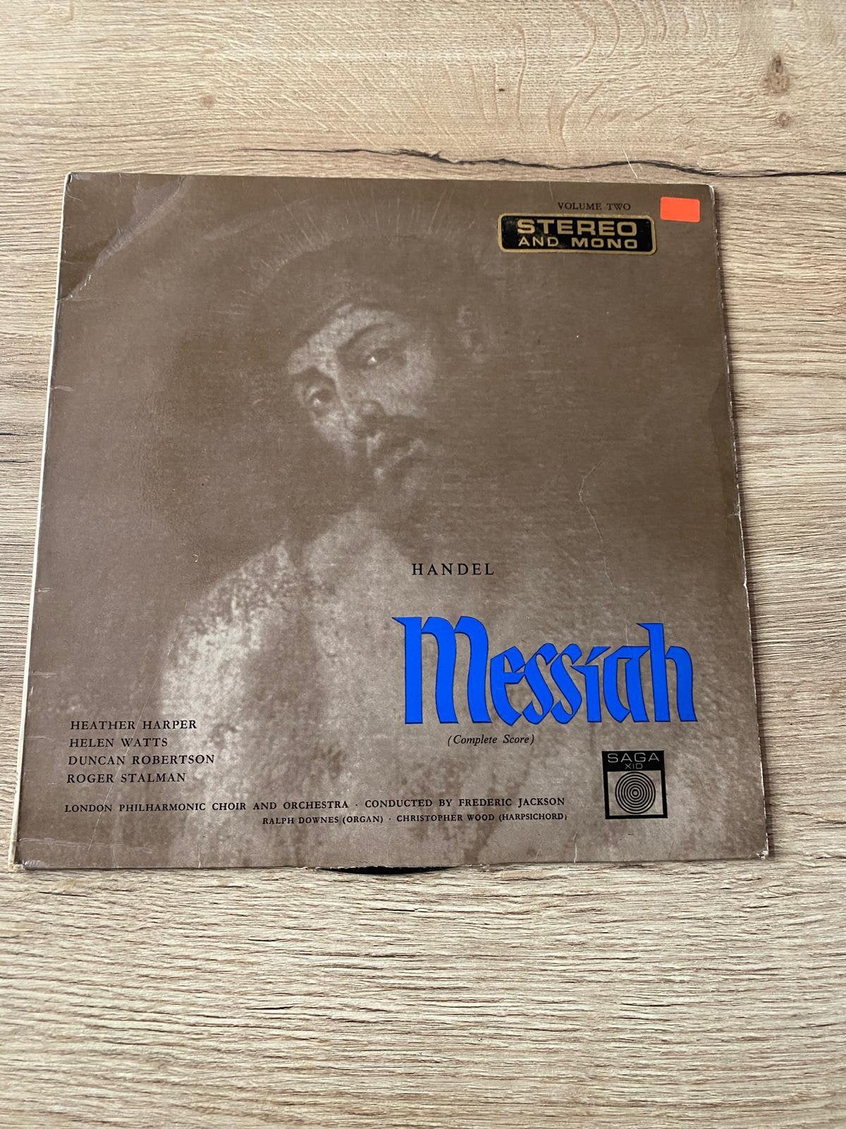 Handel – Messiah (Volume 2) | Klassieke LP / Oratorium, Ophalen of Verzenden, Gebruikt, 12 inch, LP