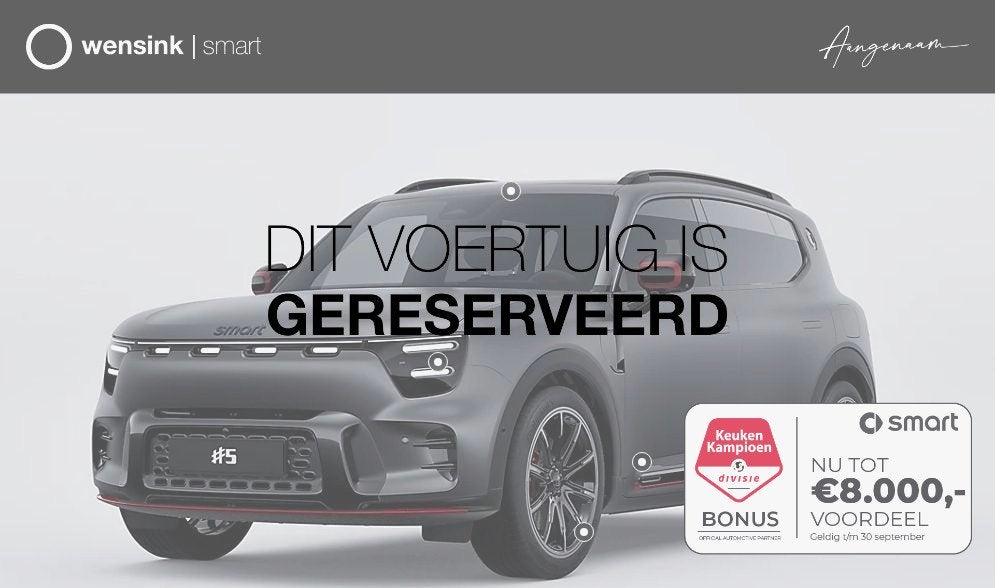 smart #5 Brabus 100 kWh | 646 PK! | Drive Pilot | Stuurwiel-