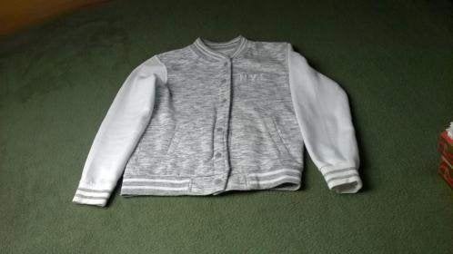 Bershka vest jasje S 36, Maat 36 (S), Grijs, Gedragen, Bershka