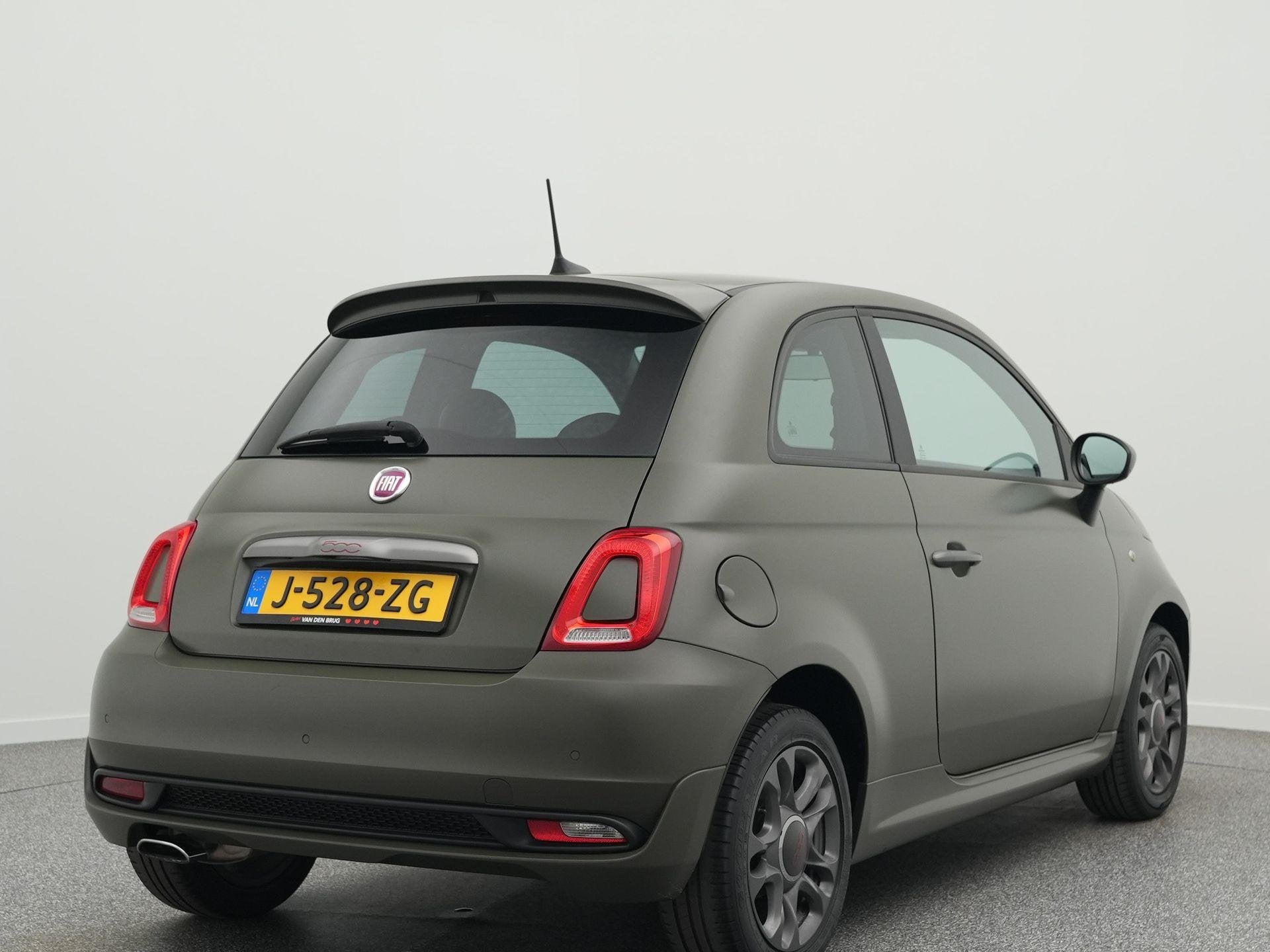 Fiat 500 1.2 69 PK Automaat | Navigatie | DAB+ | Digital Das, Auto's, Stof, Gebruikt, 4 cilinders, 4 stoelen
