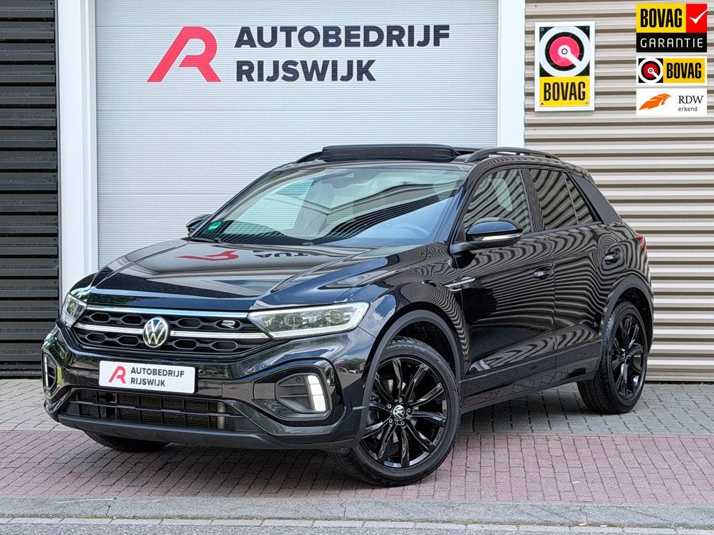 Volkswagen T-ROC 1.5 TSI 3x R-Line Pano/IQ.Light/Camera, Auto's, 12 maanden, Euro 6, 4 cilinders, Alcantara