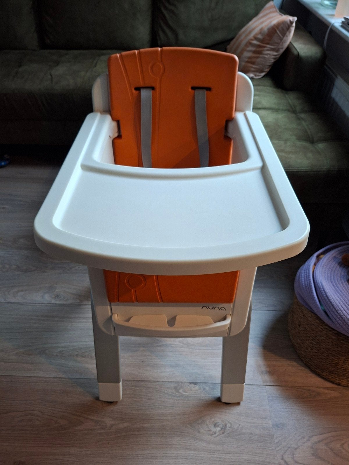 Nuna ZaaZ kinderstoel, Kinderen en Baby's, Ophalen, Gebruikt, Meegroeistoel, Gordel(s)