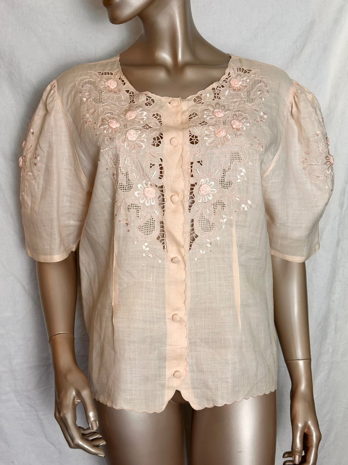 Cop Line blouse maat 44 100% Linen, Kleding | Dames, Blouses en Tunieken, Verzenden, Zo goed als nieuw, Maat 42/44 (L)