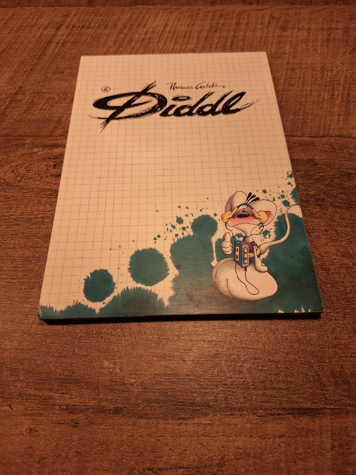 Diddl A5 blok nr 138 met 49 blaadjes, Verzamelen, Ophalen of Verzenden, Diddl, Gebruikt, Papier, Kaart of Schrift