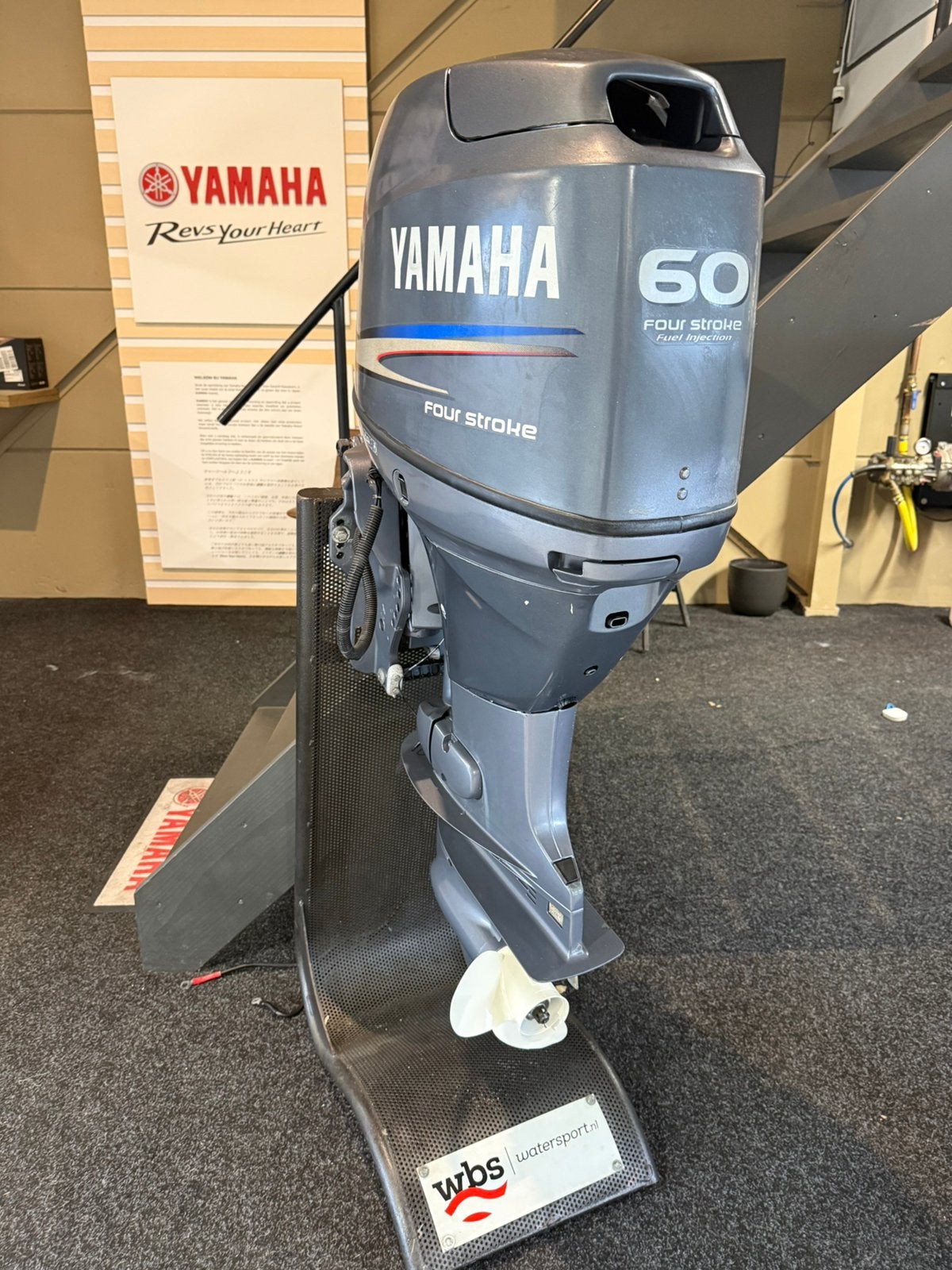 Yamaha  F60pk EFI, Ophalen, Zo goed als nieuw, Benzine, 30 pk of meer