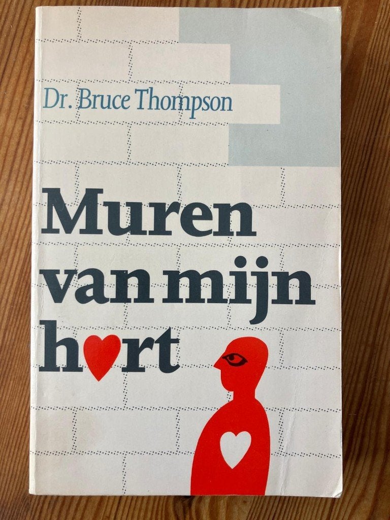 Muren van mijn hart - Dr Bruce Thompson, Gelezen, Christendom | Protestants, Ophalen of Verzenden, Dr Bruce Thompson