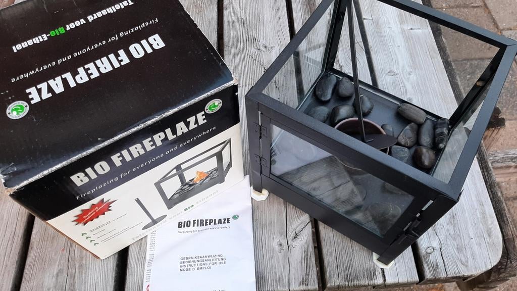 Bio Fireplace - Tafelhaard voor Bio-Ethanol, Ophalen of Verzenden, Zo goed als nieuw, Vrijstaande haard, Overige soorten