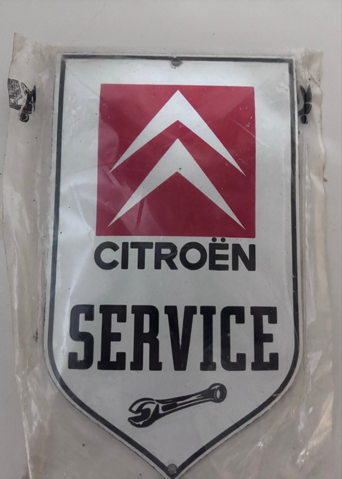 Vintage Citroën Service Emaille Bord - Nieuw in verpakking, Ophalen of Verzenden, Nieuw