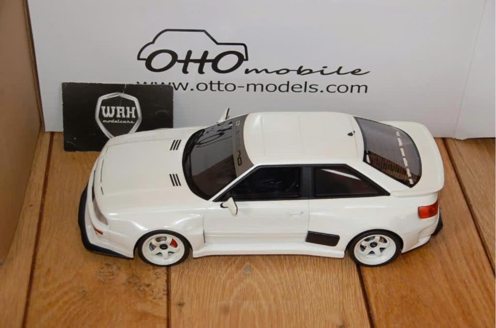 1:18 AUDI 80 COUPE PRIOR white Otto mobile OT913 in box WRH, Verzenden, Zo goed als nieuw, Auto, OttOMobile