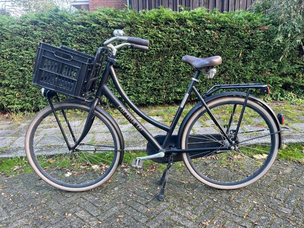 Cortina U4 dames fiets, Terugtraprem, Versnellingen, 56 cm of meer, Zo goed als nieuw