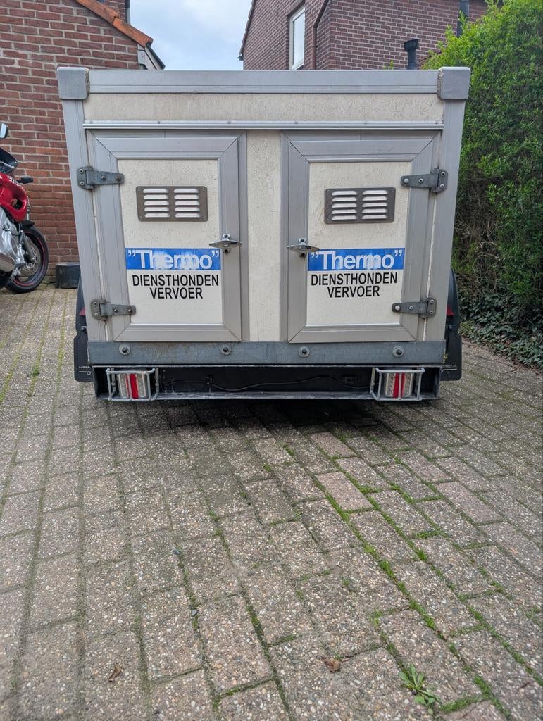 Hondenkar 3 VAKS GEÏSOLEERD LED, Auto diversen, Aanhangers en Bagagewagens, Ophalen of Verzenden