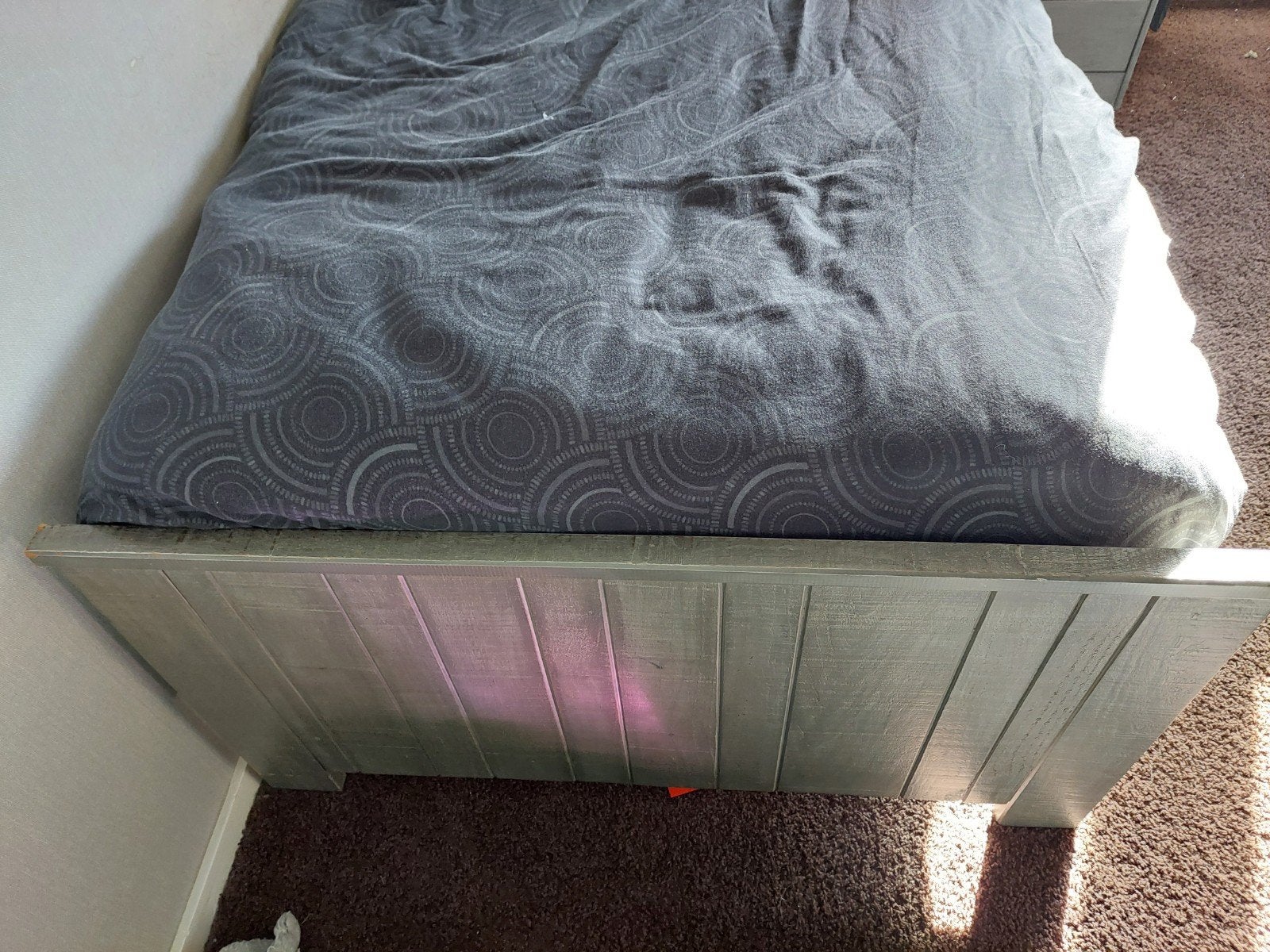 1 persoonsbed 90x2m met electrische bodem, Ophalen, Eenpersoons, 90 cm
