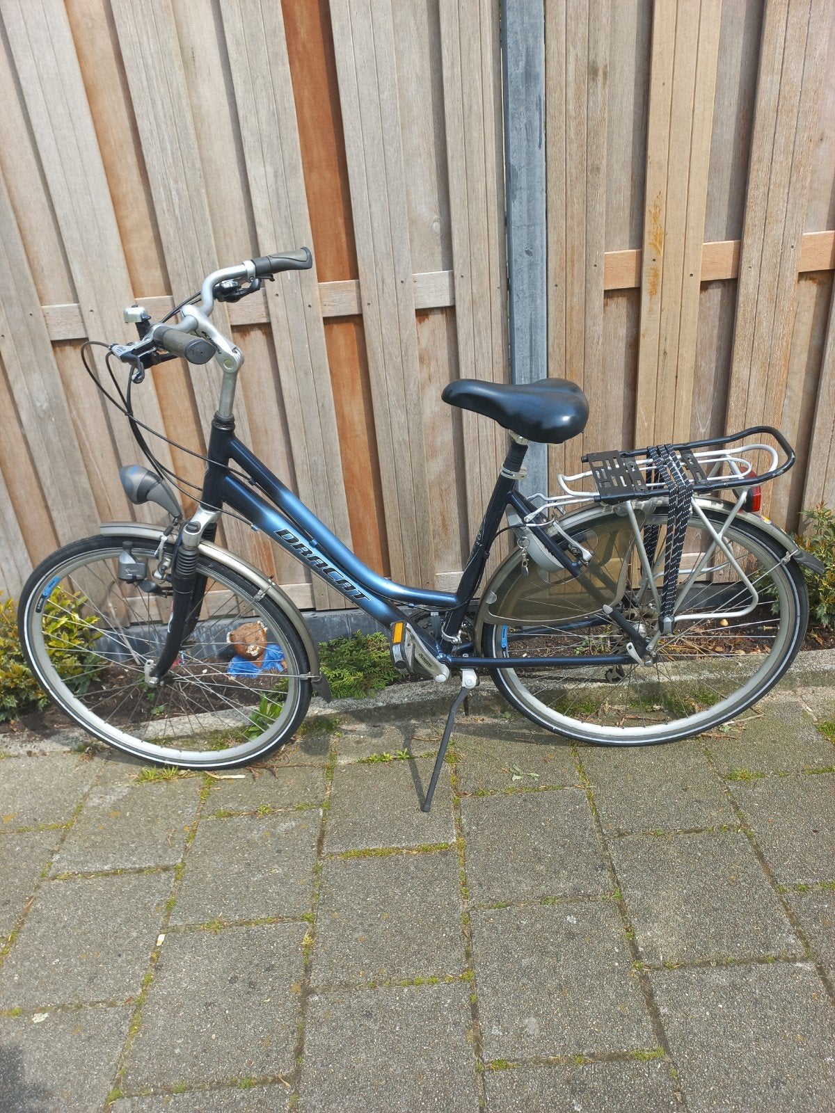 Damesfiets met versnellingen en lage instap, Overige merken, Gebruikt, Velgrem, Versnellingen