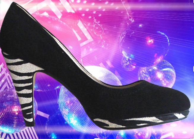 DICK BOONS 💐zwart +zebraprint pumps mt 40, Kleding | Dames, Schoenen, Pumps, Verzenden, Zwart, Zo goed als nieuw