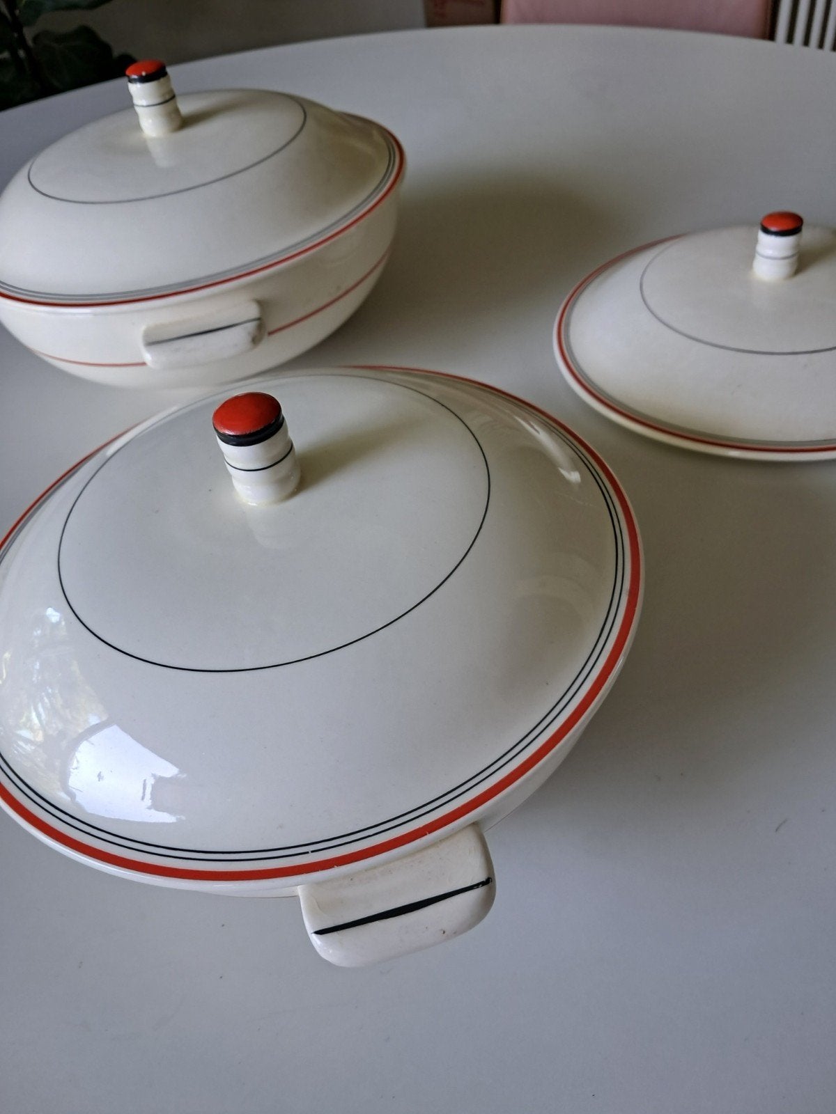 Art deco schalen Societe Ceramique Maastricht, Ophalen of Verzenden