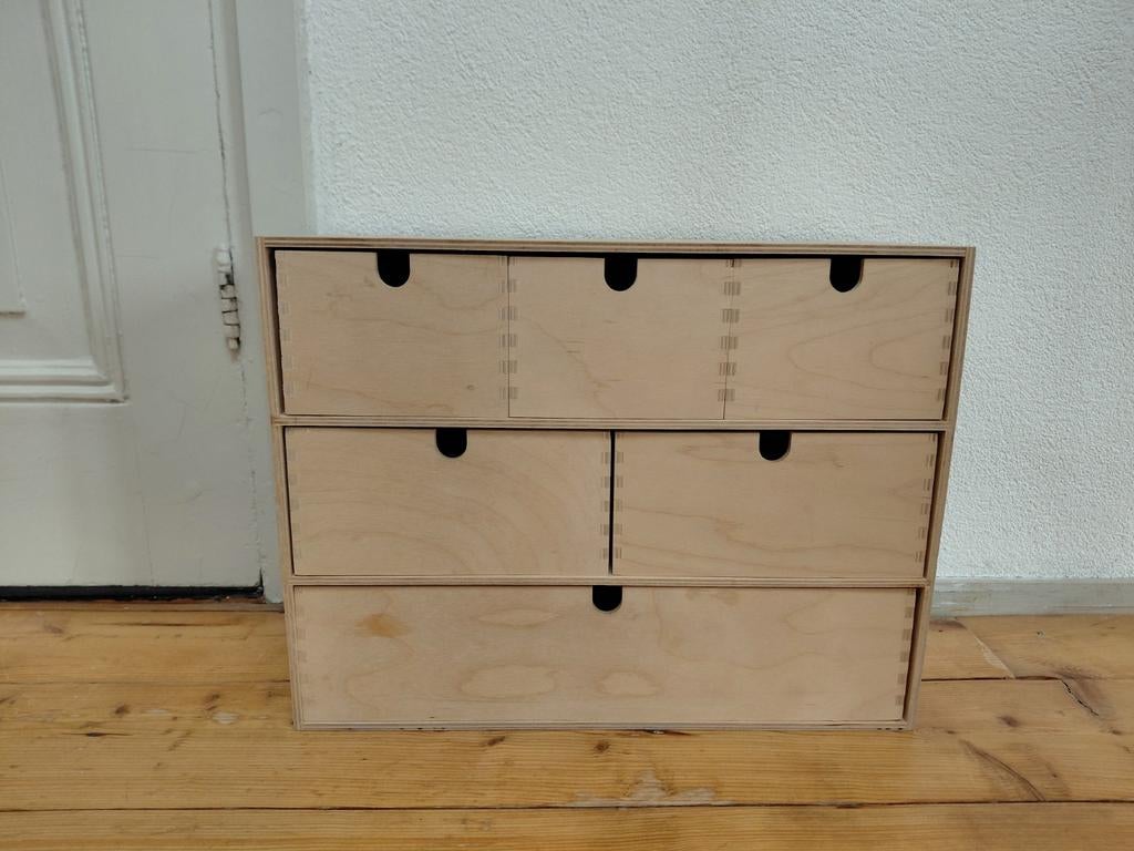 IKEA Moppe miniladekast ladekast kastje houten grenen, Minder dan 50 cm, Gebruikt, Modern, Scandinavisch, DIY, 5 laden of meer