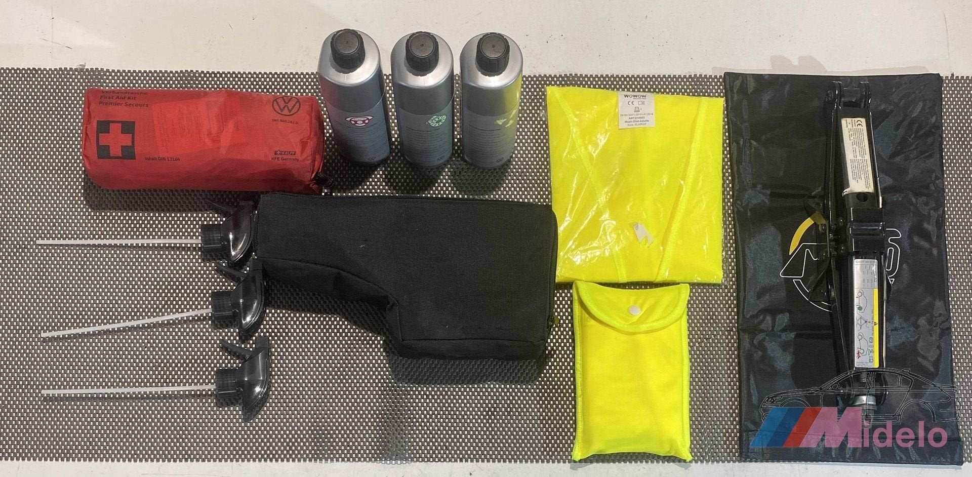 VW REPARATIE/SCHOONMAAK SET ORIGINEEL, Auto diversen, -, -, Ophalen of Verzenden, Zo goed als nieuw