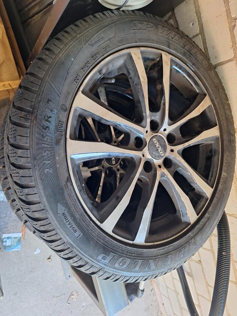Winterbanden met velgen voor  / VW Beetle, Ophalen, Banden en Velgen, 17 inch, Winterbanden
