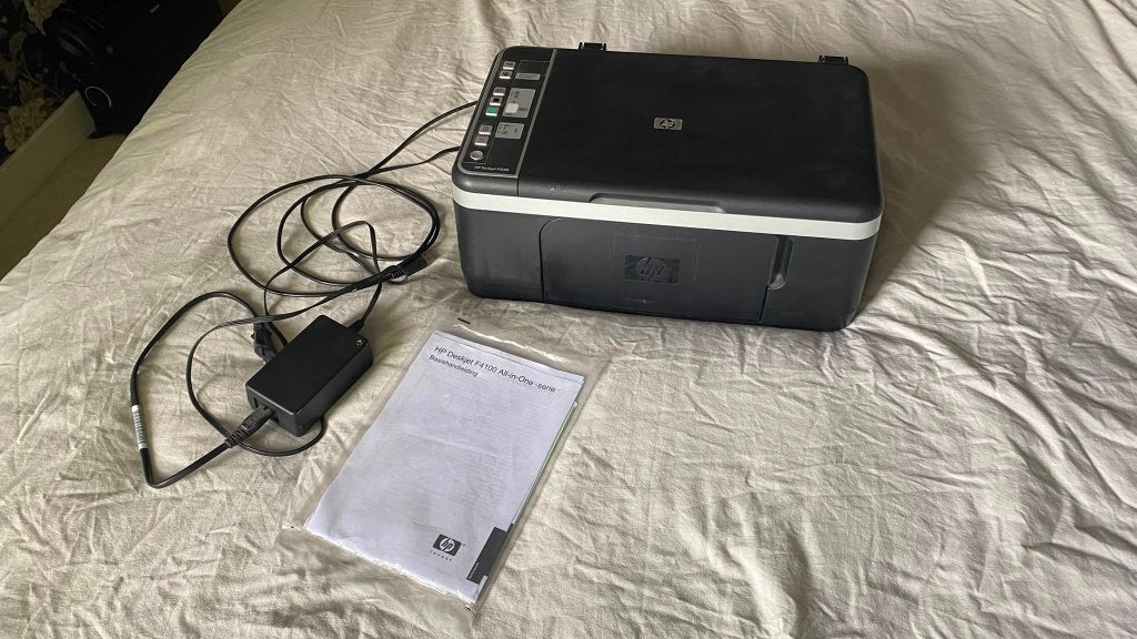 HP Deskjet F4180 All-in-One Printer - Gebruikt, Ophalen, Kleur printen, Gebruikt, Inkjetprinter