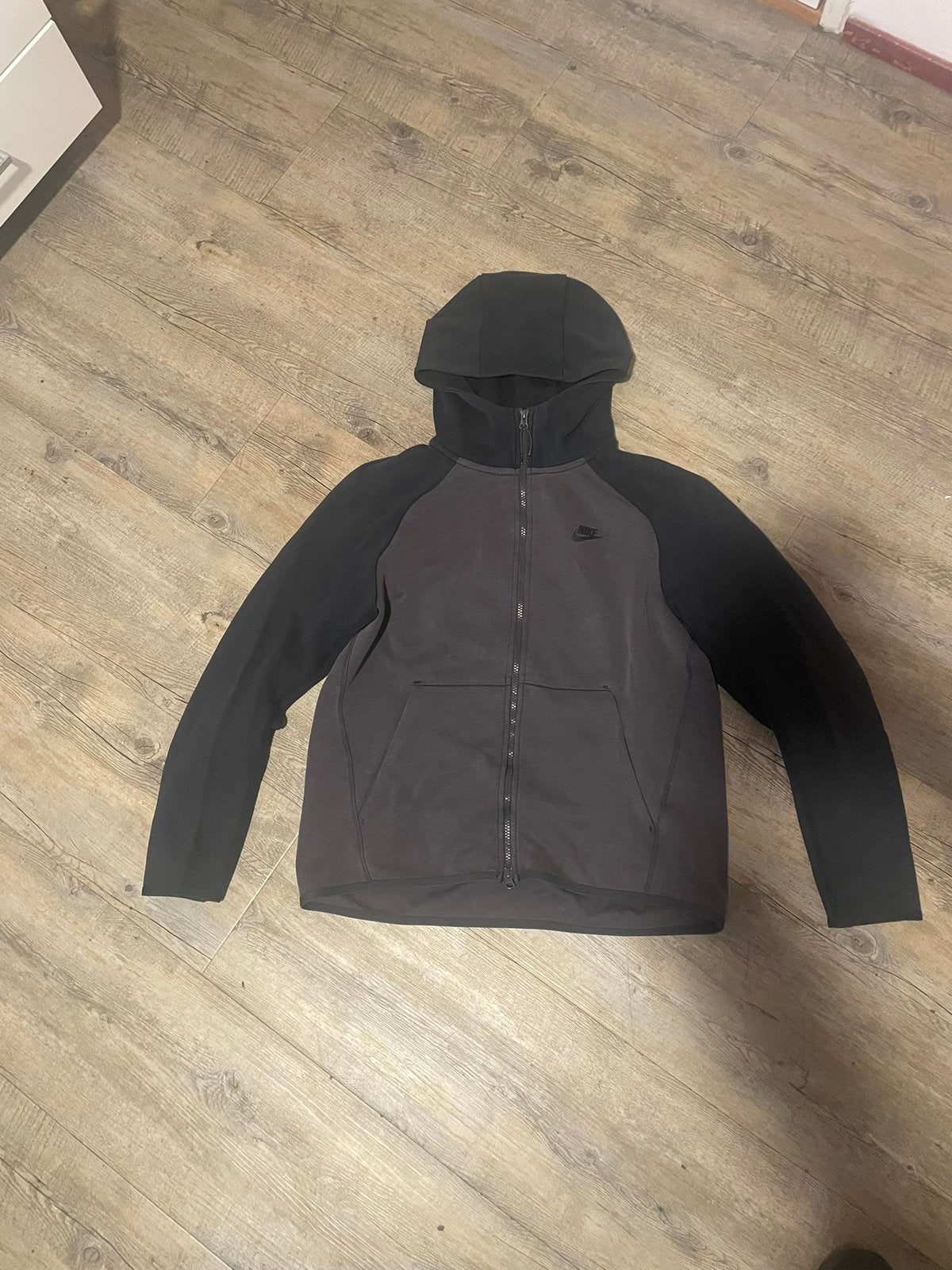 Nike techt fleece old season vest, Kleding | Heren, Ophalen of Verzenden, Gedragen, Maat 48/50 (M), Zwart